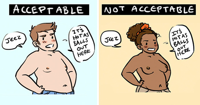 La doble moral de nuestra sociedad, revelada en comics