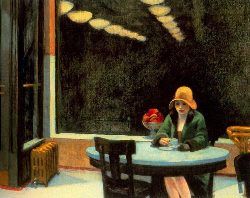 Sobre la relación entre la pintura de Edward Hopper y el cine