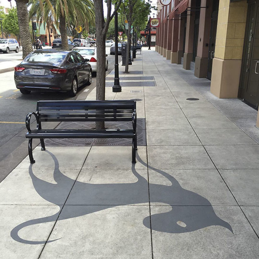 Damon Belanger arte urbano sombras 8