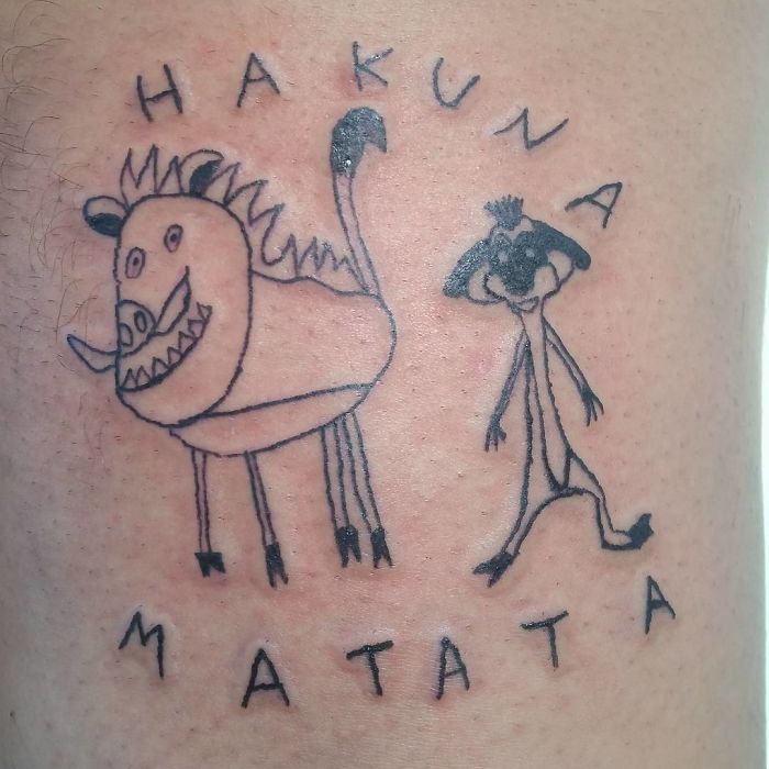 Helena Fernandes tatuajes horribles infantiles 2