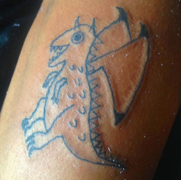 Helena Fernandes tatuajes horribles infantiles 8