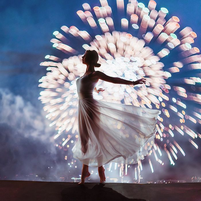 Kristina Makeeva mujeres con vestidos 11