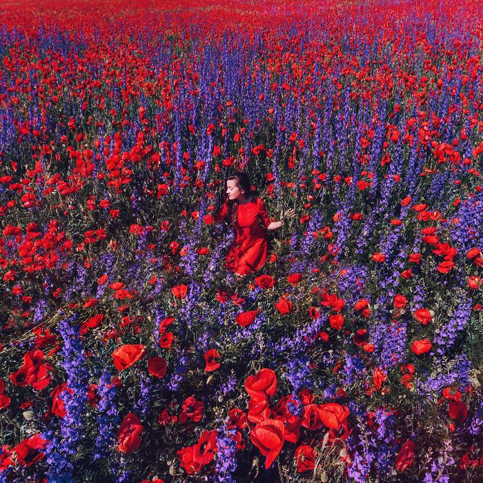 Kristina Makeeva mujeres con vestidos 16
