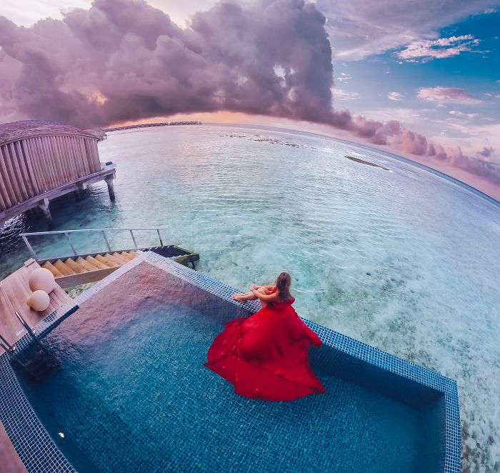 Kristina Makeeva mujeres con vestidos 17