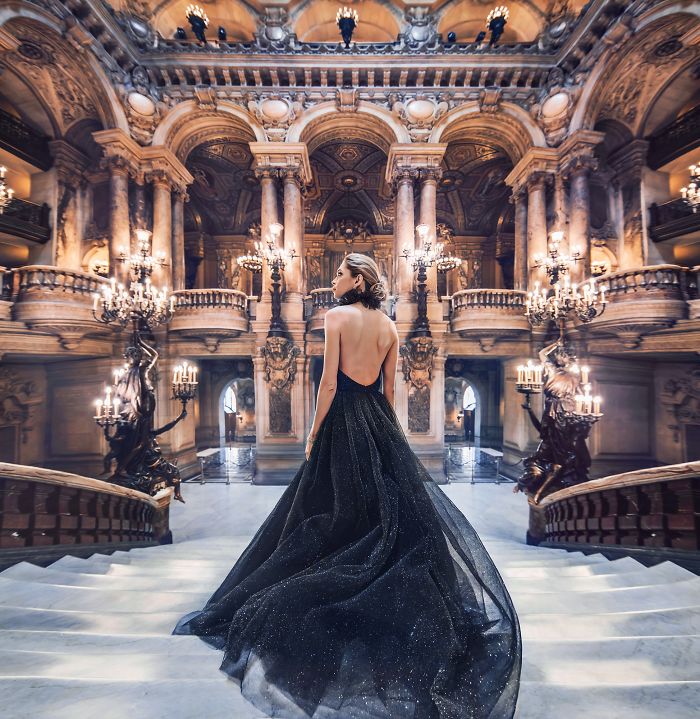 Kristina Makeeva mujeres con vestidos 3