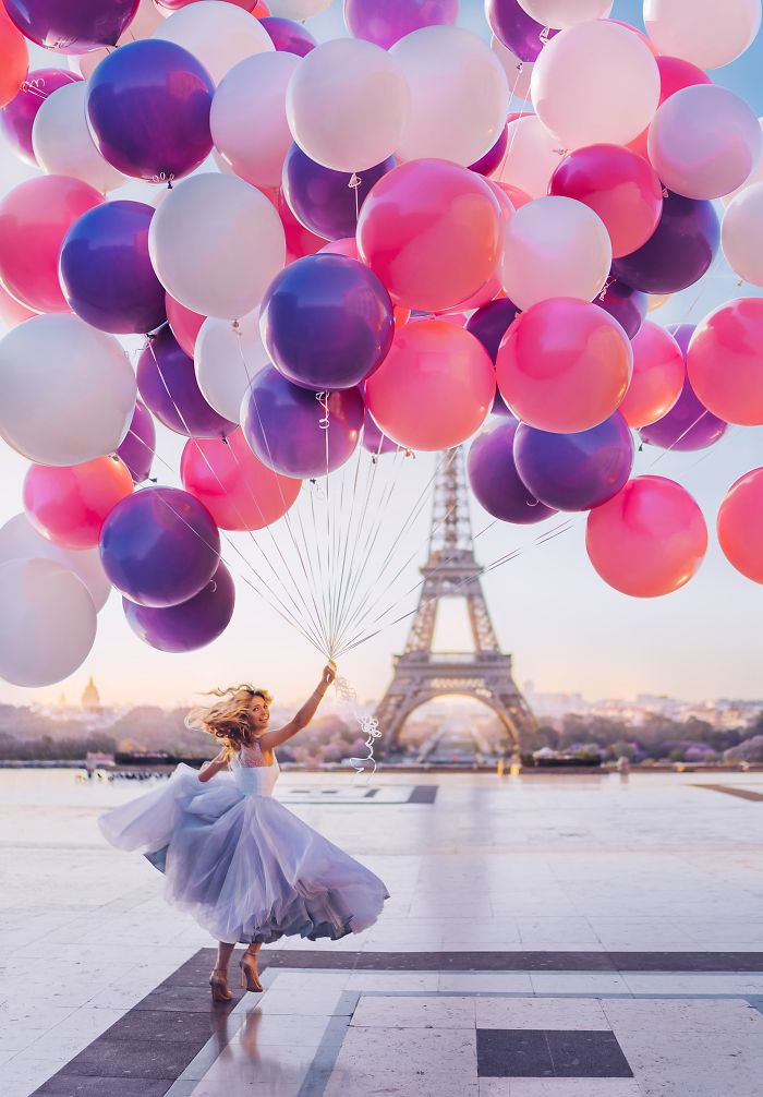 Kristina Makeeva mujeres con vestidos 4