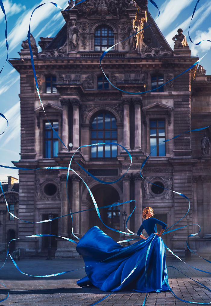 Kristina Makeeva mujeres con vestidos 7