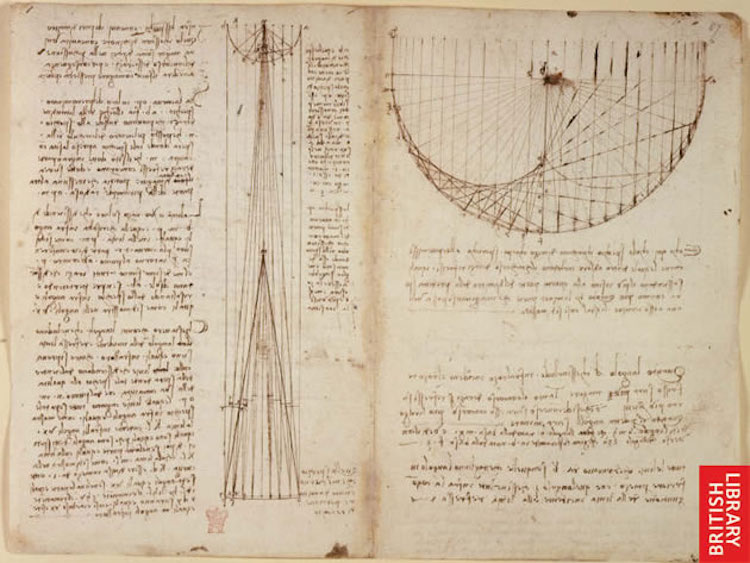 Leonardo da Vinci libro de notas 3