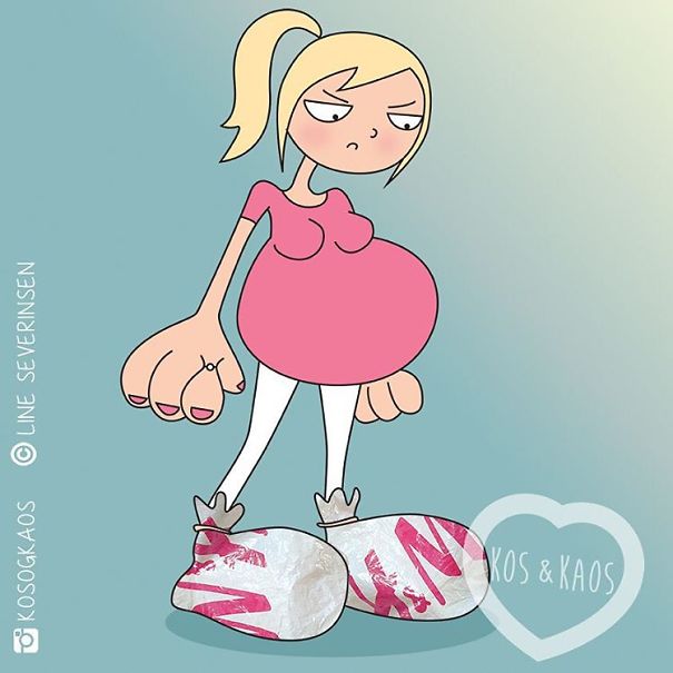 Line Severinsen pregnancy problems problemas embarazo17
