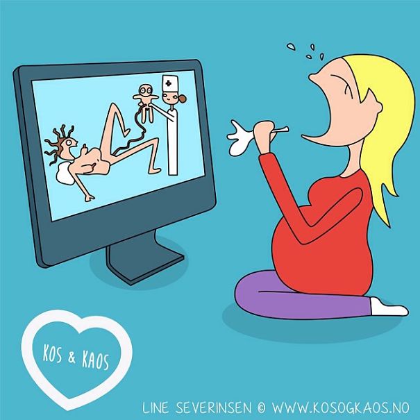Line Severinsen pregnancy problems problemas embarazo19