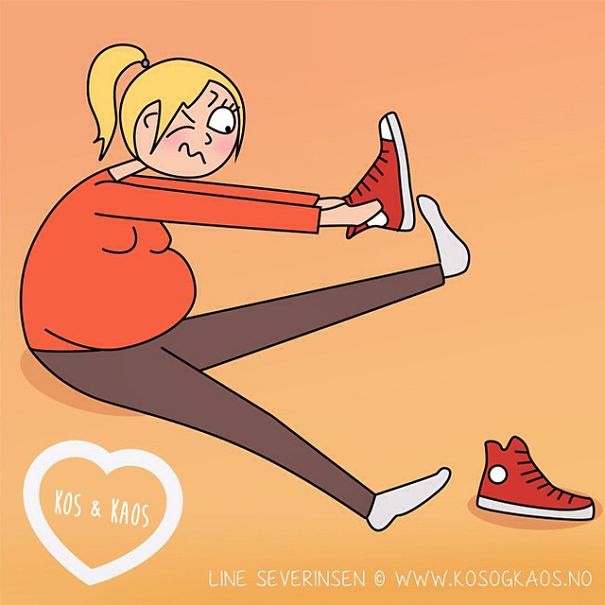 Line Severinsen pregnancy problems problemas embarazo7
