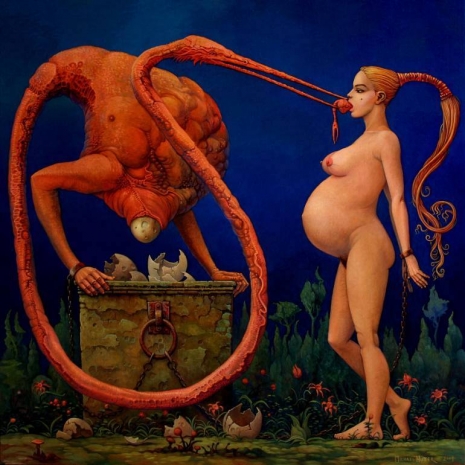 Michael Hutter ilustraciones eroticas perversas 6