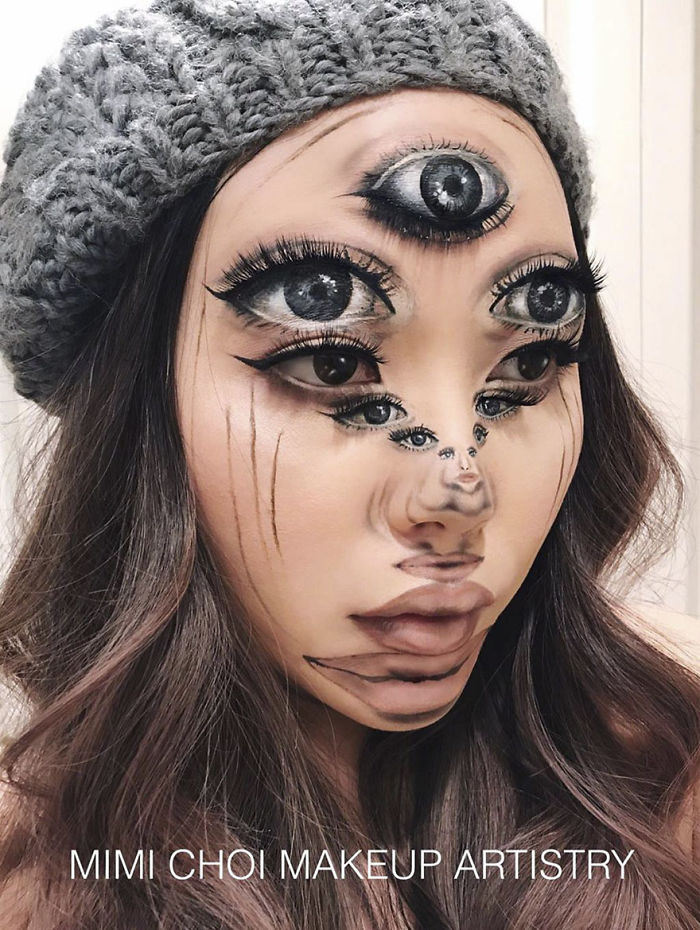 Mimi Choi maquillaje 3D ilusion optica 13