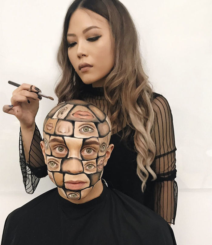 Mimi Choi maquillaje 3D ilusion optica 17