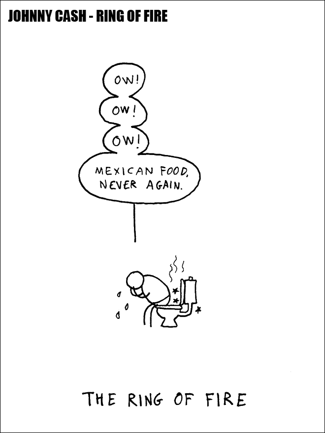 caricaturas de canciones Hugleikur Dagsson 9