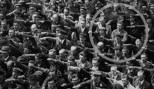 August Landmesser desobediencia civil valor