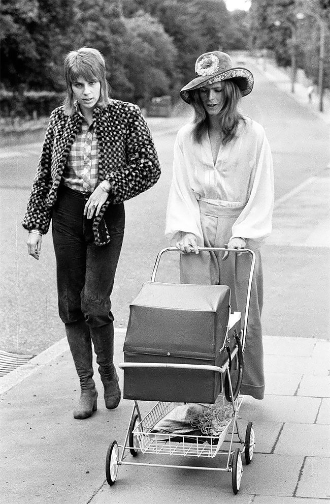 David Bowie fotos hijo