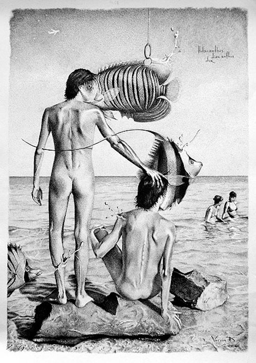 Dmitry Vorsin ilustraciones macabras eroticas 12