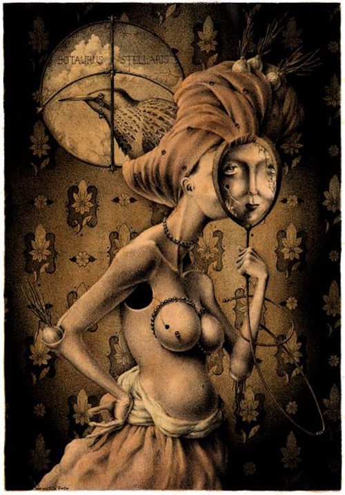 Dmitry Vorsin ilustraciones macabras eroticas 14