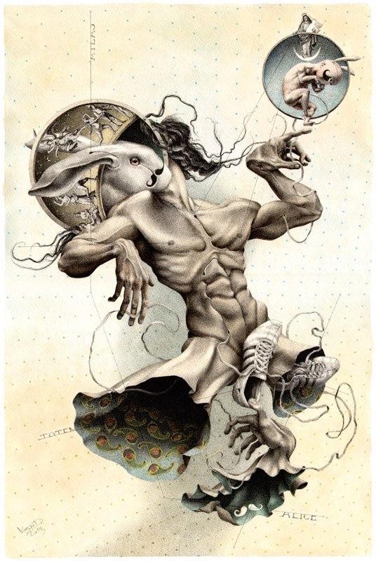 Dmitry Vorsin ilustraciones macabras eroticas 16