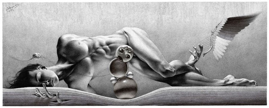 Dmitry Vorsin ilustraciones macabras eroticas 17