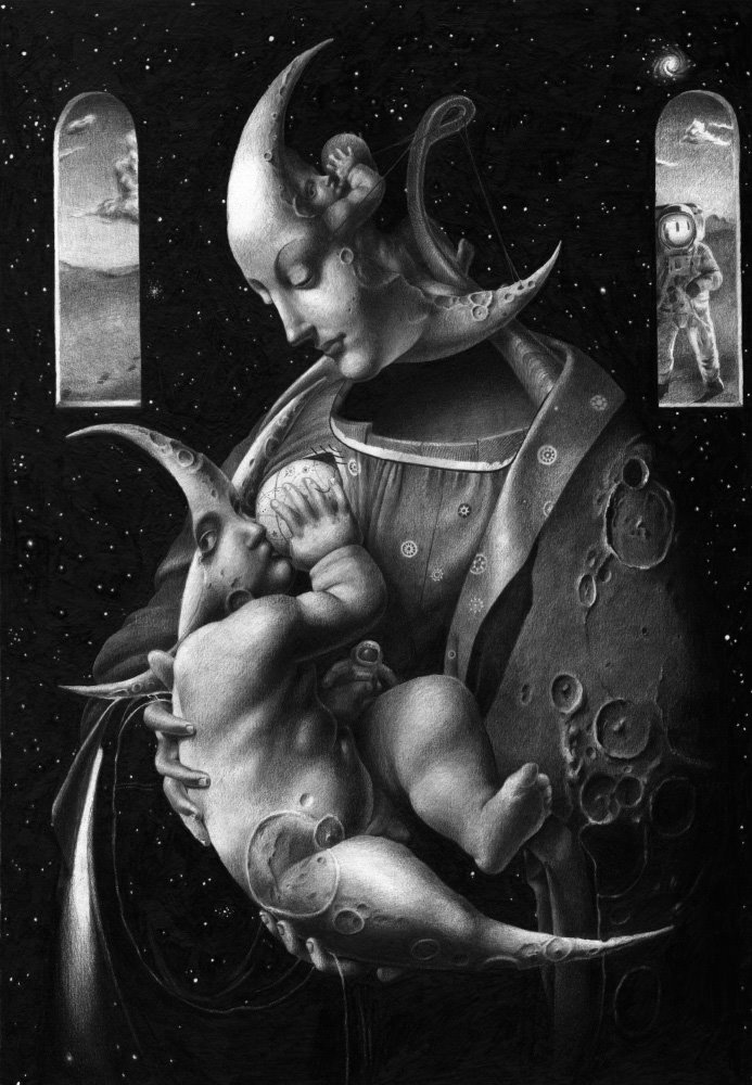 Dmitry Vorsin ilustraciones macabras eroticas 2