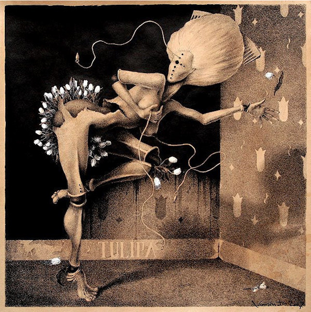 Dmitry Vorsin ilustraciones macabras eroticas 6