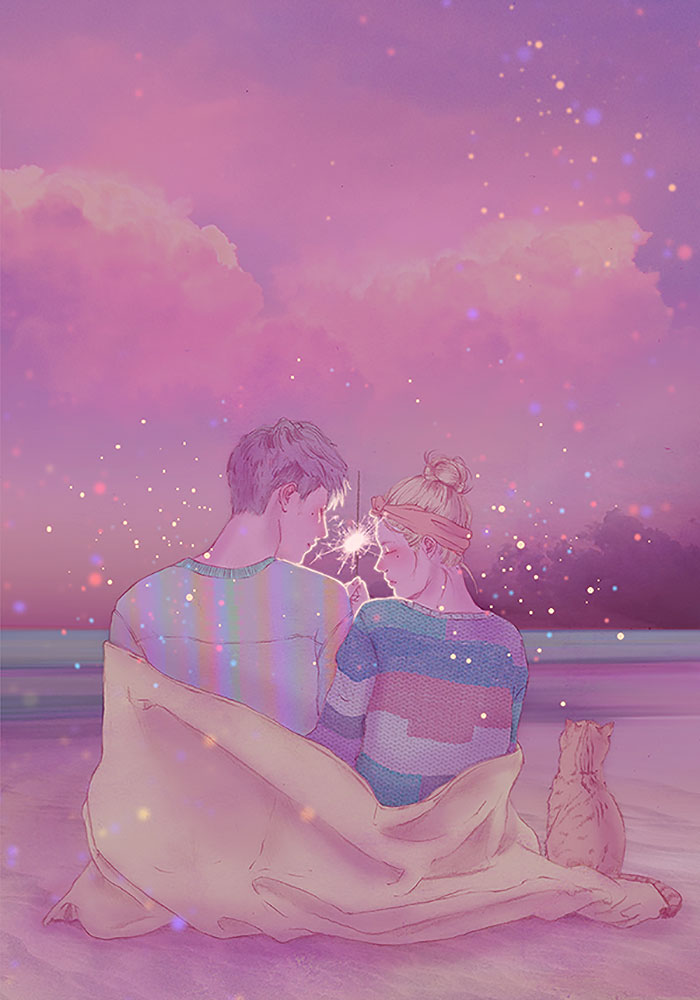 Hyocheon Jeong ilustraciones amor 14