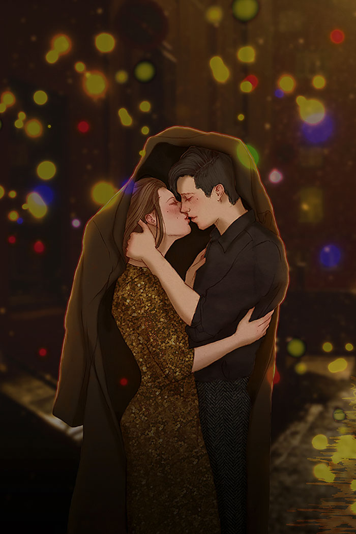 Hyocheon Jeong ilustraciones amor 16