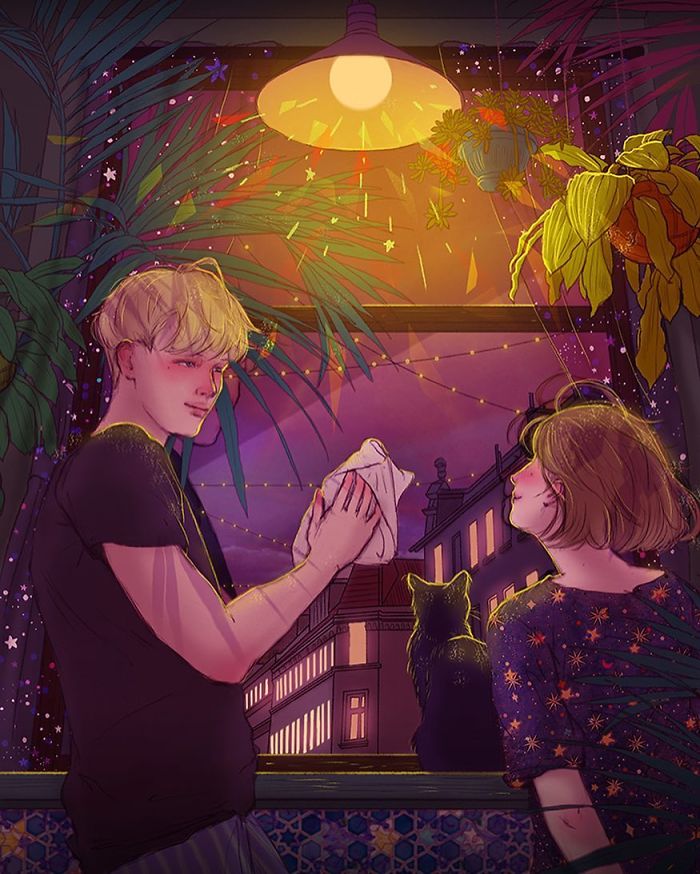 Hyocheon Jeong ilustraciones amor 21