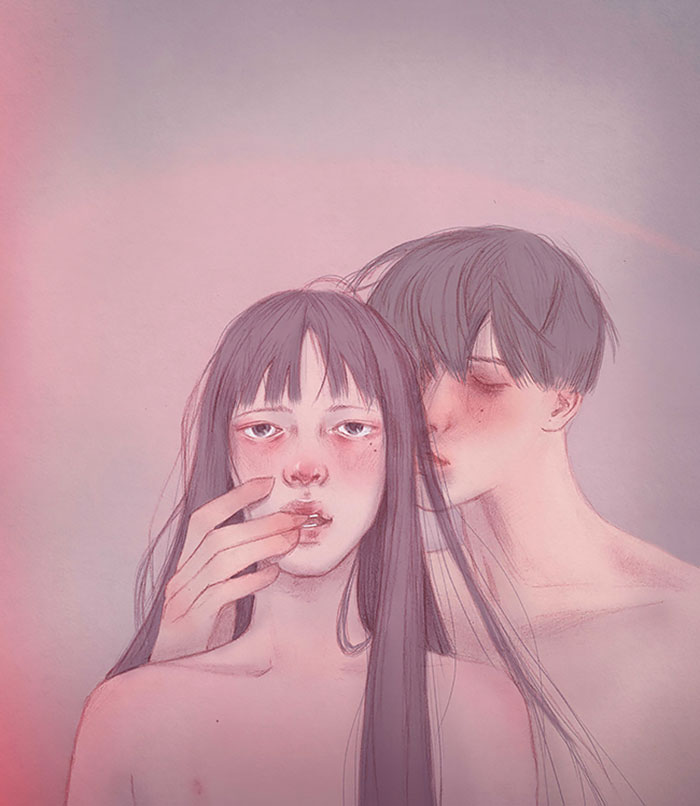 Hyocheon Jeong ilustraciones amor 22