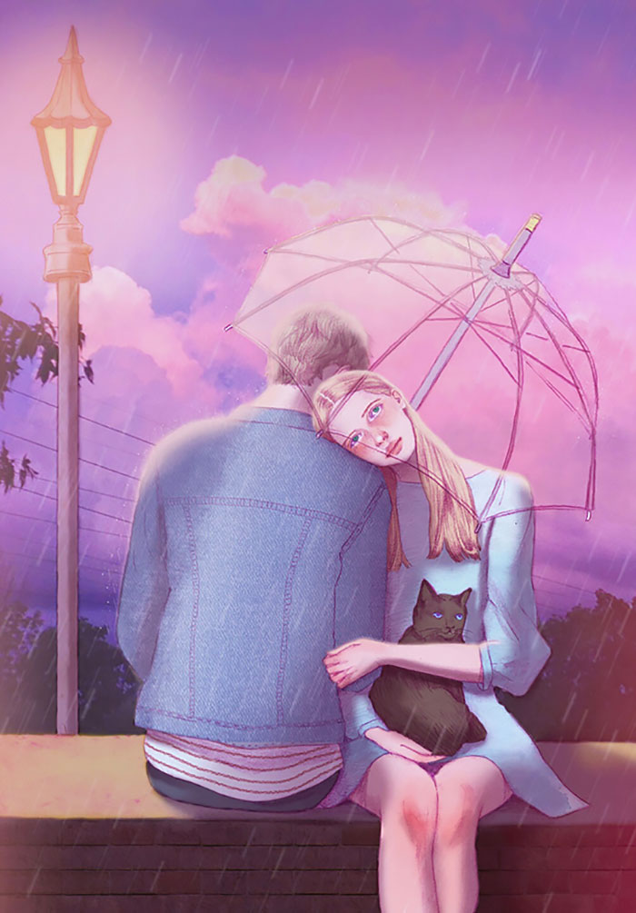 Hyocheon Jeong ilustraciones amor 23