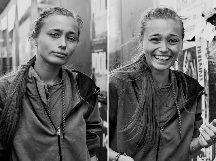 Johanna Siring besando desconocidos 5