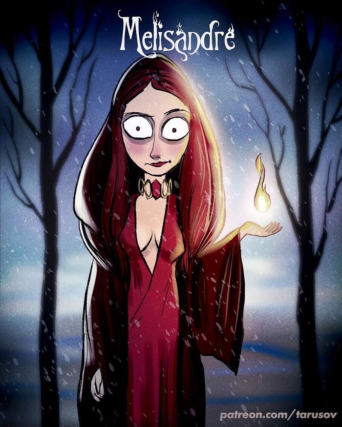 Tim Burton Game Of Thrones 11