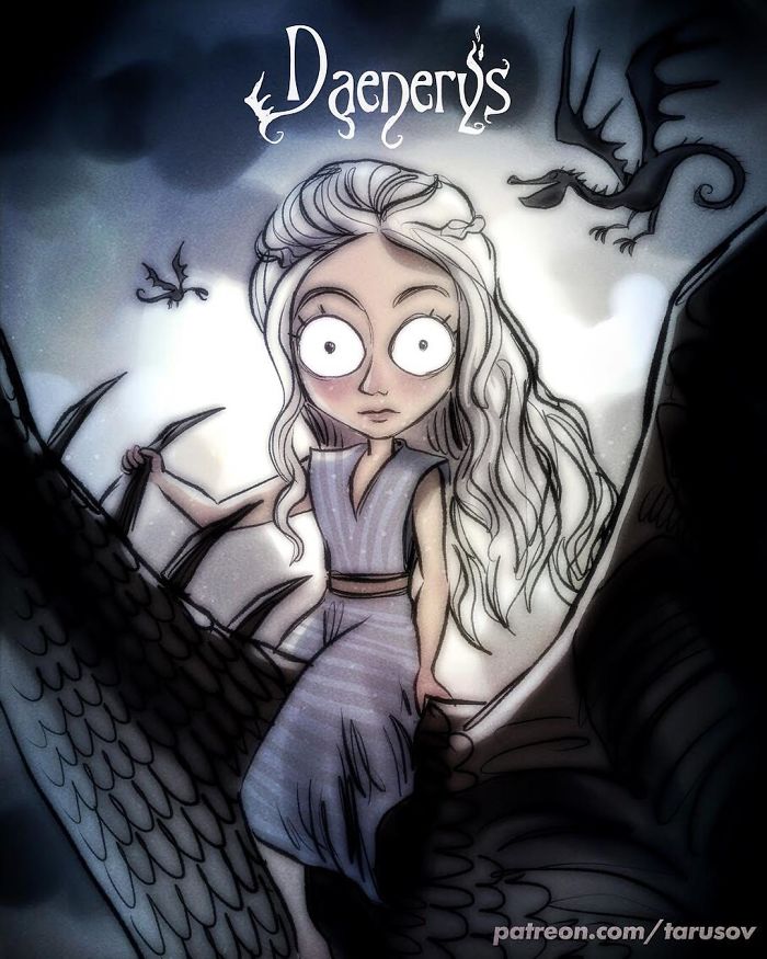 Tim Burton Game Of Thrones 6