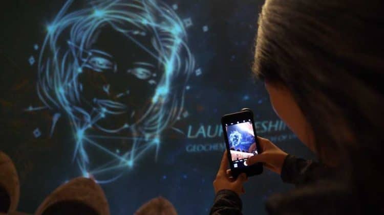 ge grand central ceiling projection unseen stars 2