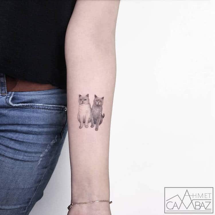 tatuajes ilustraciones caricaturas Ahmet Cambaz 16