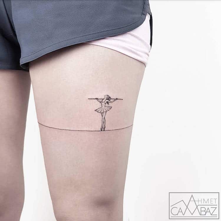 tatuajes ilustraciones caricaturas Ahmet Cambaz 4