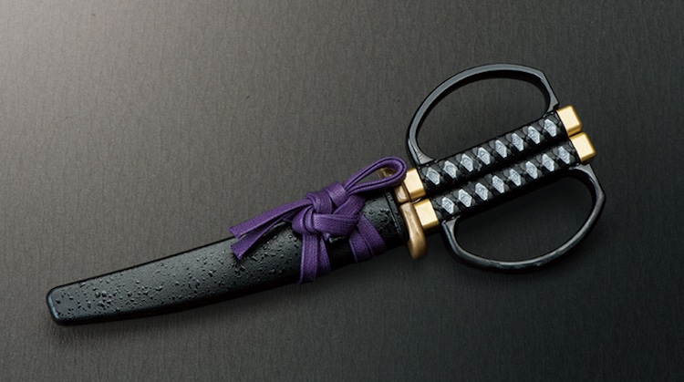 tijeras samurai katana Nikken Cutlery 10