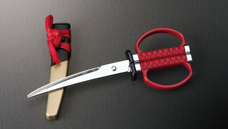 tijeras samurai katana Nikken Cutlery 3