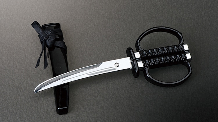 tijeras samurai katana Nikken Cutlery 8