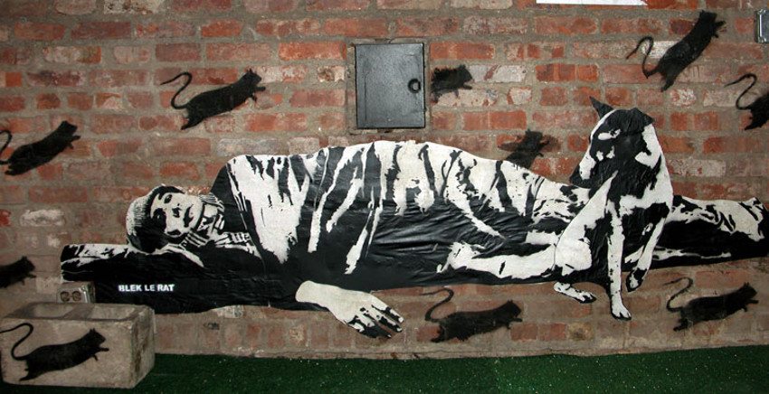Blek le Rat arte urbano stencil 2