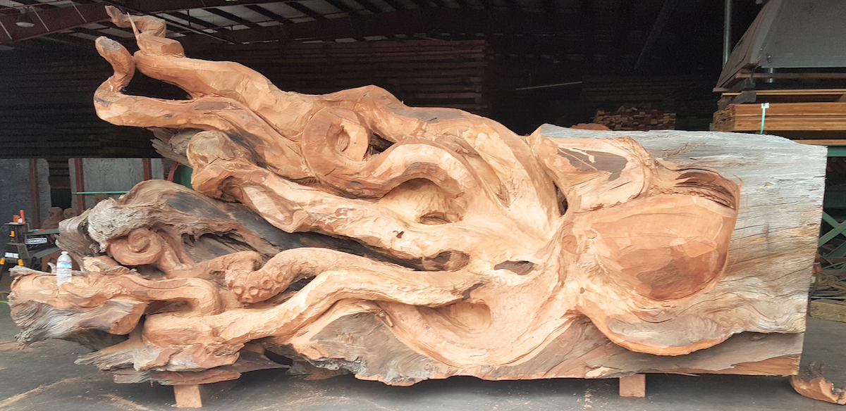 Jeffrey Michael Samudosky escultura pulpo 3