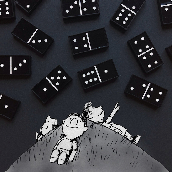 Kristian Mensa ilustracion ilusion optica 15