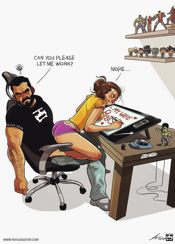 Yehuda Adi Devir ilustraciones de amor 12