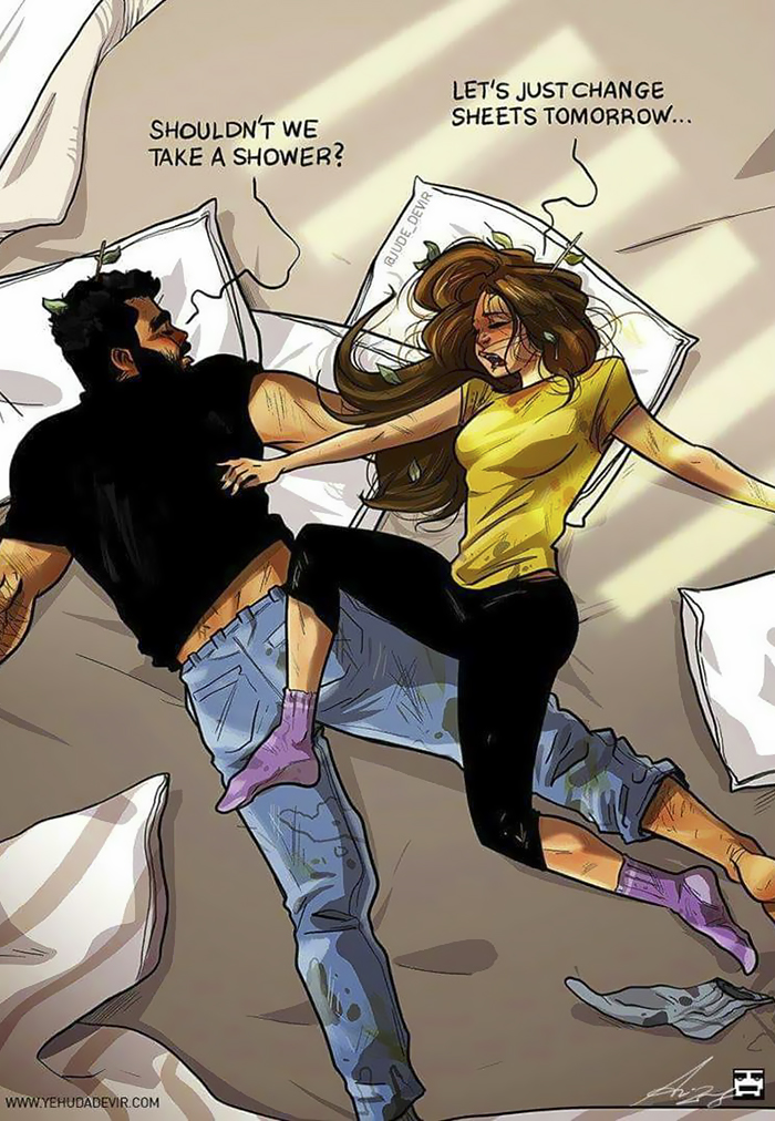 Yehuda Adi Devir ilustraciones de amor 15