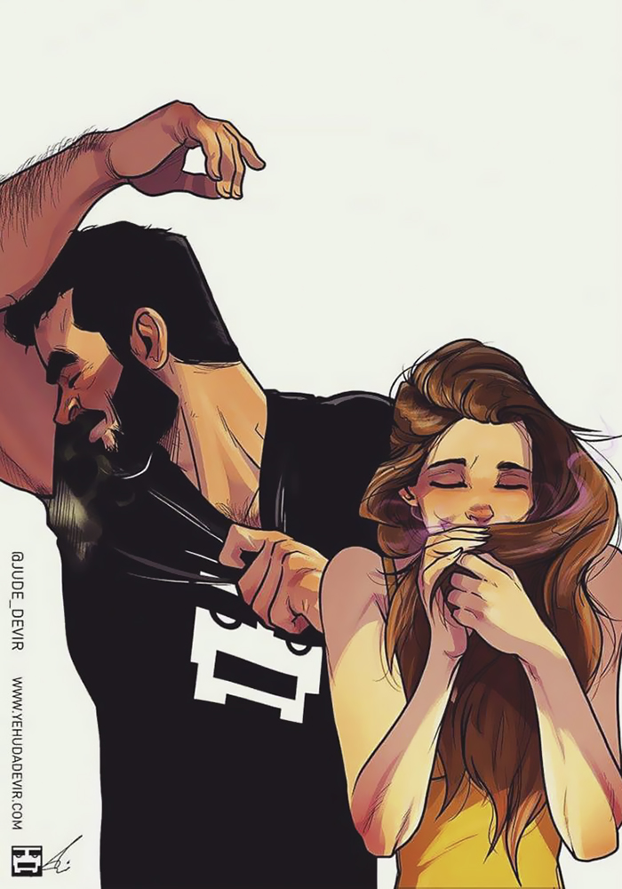 Yehuda Adi Devir ilustraciones de amor 18