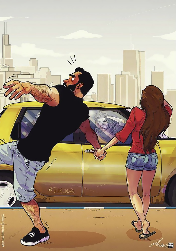 Yehuda Adi Devir ilustraciones de amor 19