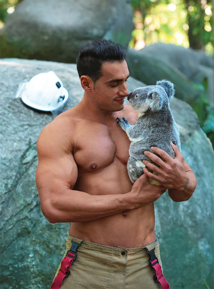 calendario benefioco bomneros australianos 7