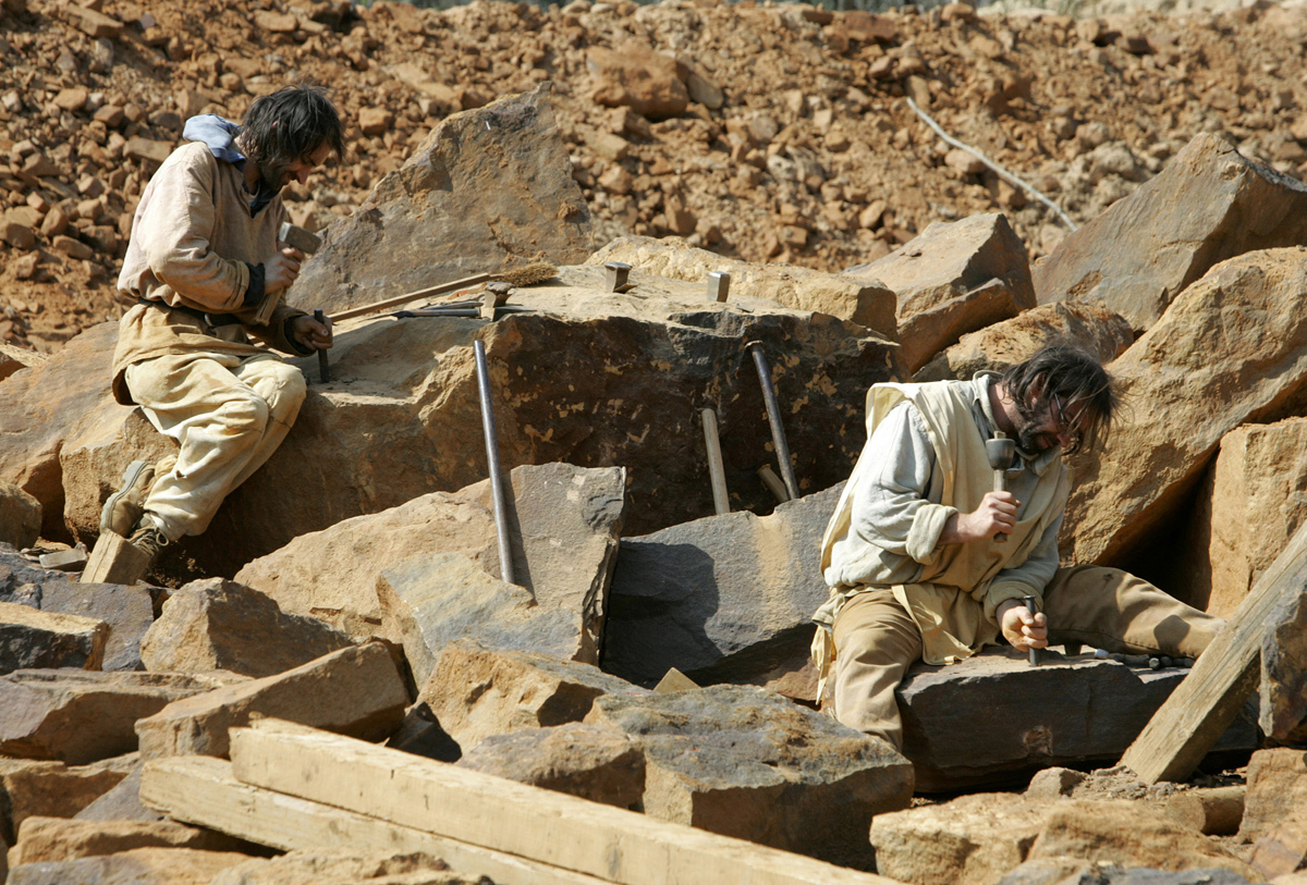 castillo medieval Guedelon Francia 3